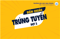 CÔNG BỐ ĐIỂM TRÚNG TUYỂN NĂM 2020 - ĐỢT 2