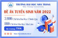 ĐỀ ÁN TUYỂN SINH NĂM 2022