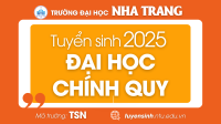 THÔNG TIN TUYỂN SINH 2025