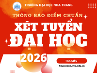 THÔNG BÁO ĐIỂM CHUẨN TRÚNG TUYỂN 2026
